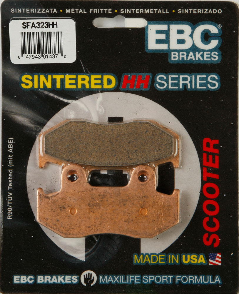 EBC SFA HH Double-H Sintered Scooter Brake Pads / One Pair (SFA323HH)