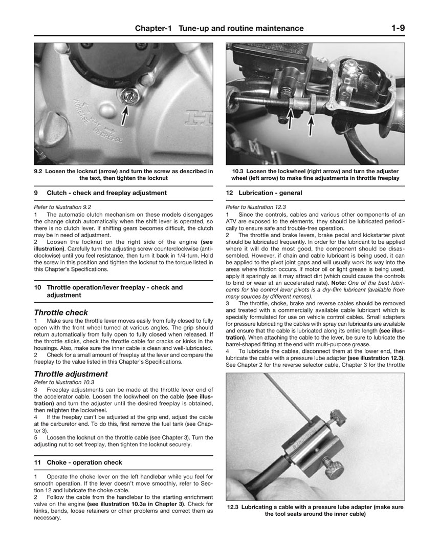 Honda TRX300 Shaft Drives HAYNES Repair Manual 88-00