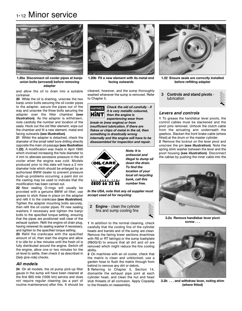 Bmw R90 1985 Repair Service Manual