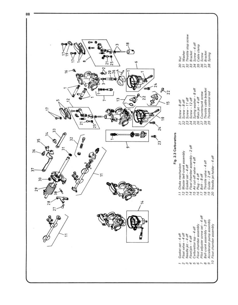 Honda Cb 650 1982 Shop Manual