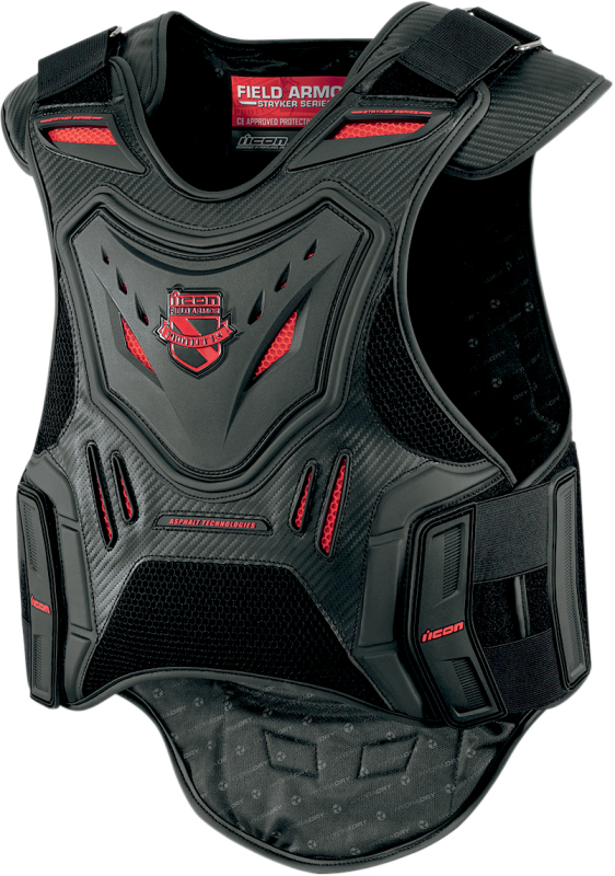 ICON Field Armor Stryker Motorcycle Vest (Black)ICN 270105