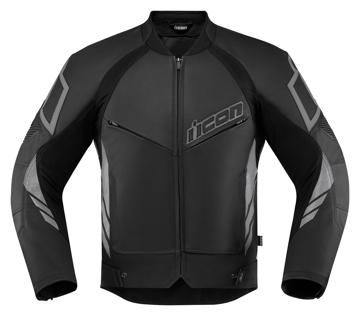 Icon HYPERSPORT 2 Leather Jacket (Black)ICN 281034651P