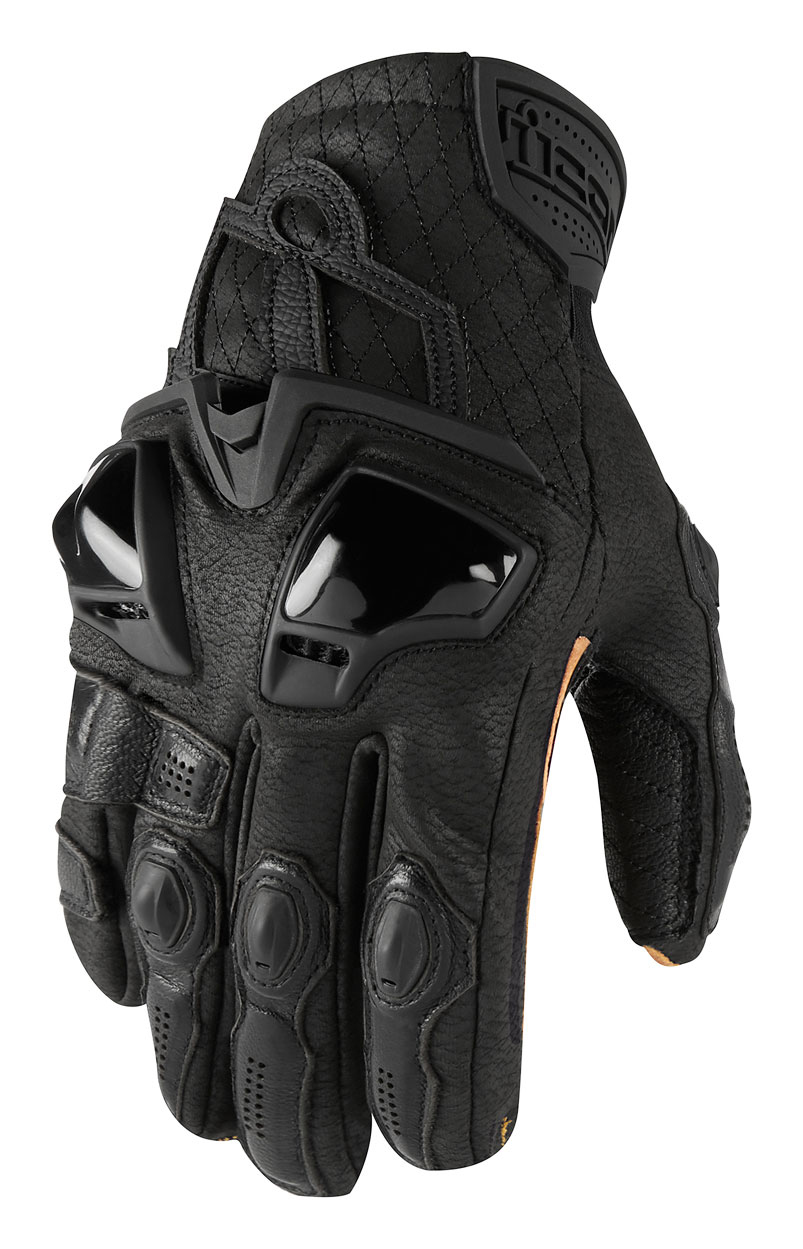 short leather gloves