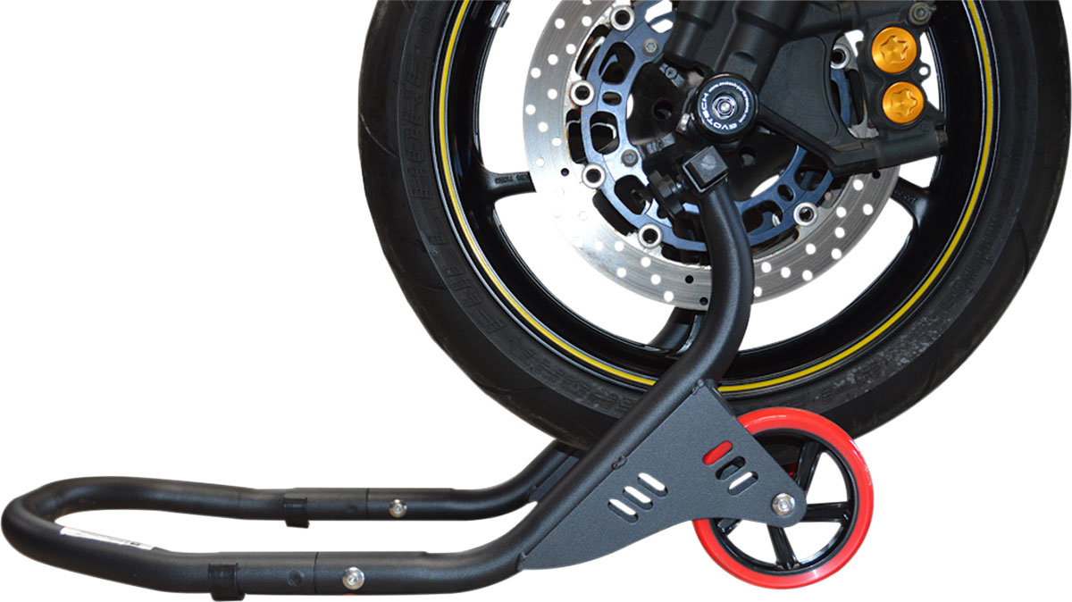 PSR Front Fork Motorcycle Stand (Black) Deluxe 000011102