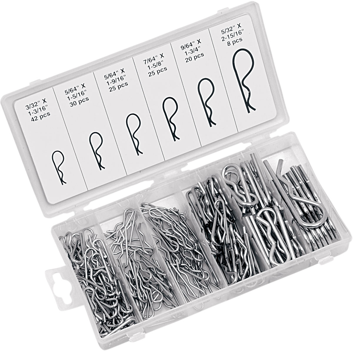 Performance Tool 150 Piece Hair Pin Assortment Ptl 2402 0092 