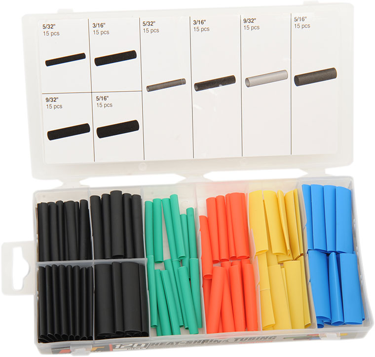 Performance Tool 120-piece Heat-Shrink Tubing Set-PTL 2402-0