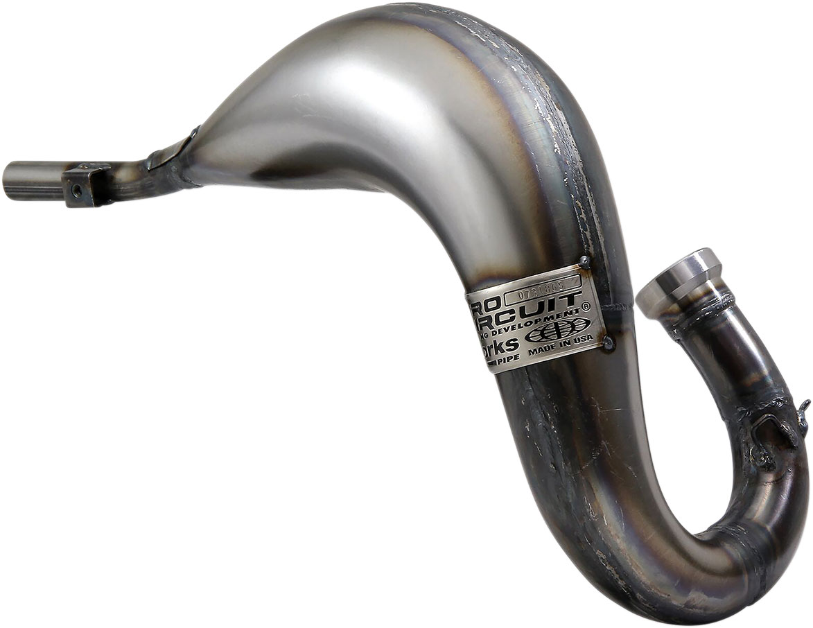 Pro Circuit Works Pipe 2-Stroke Exhaust Head Pipe (Raw)-PCT