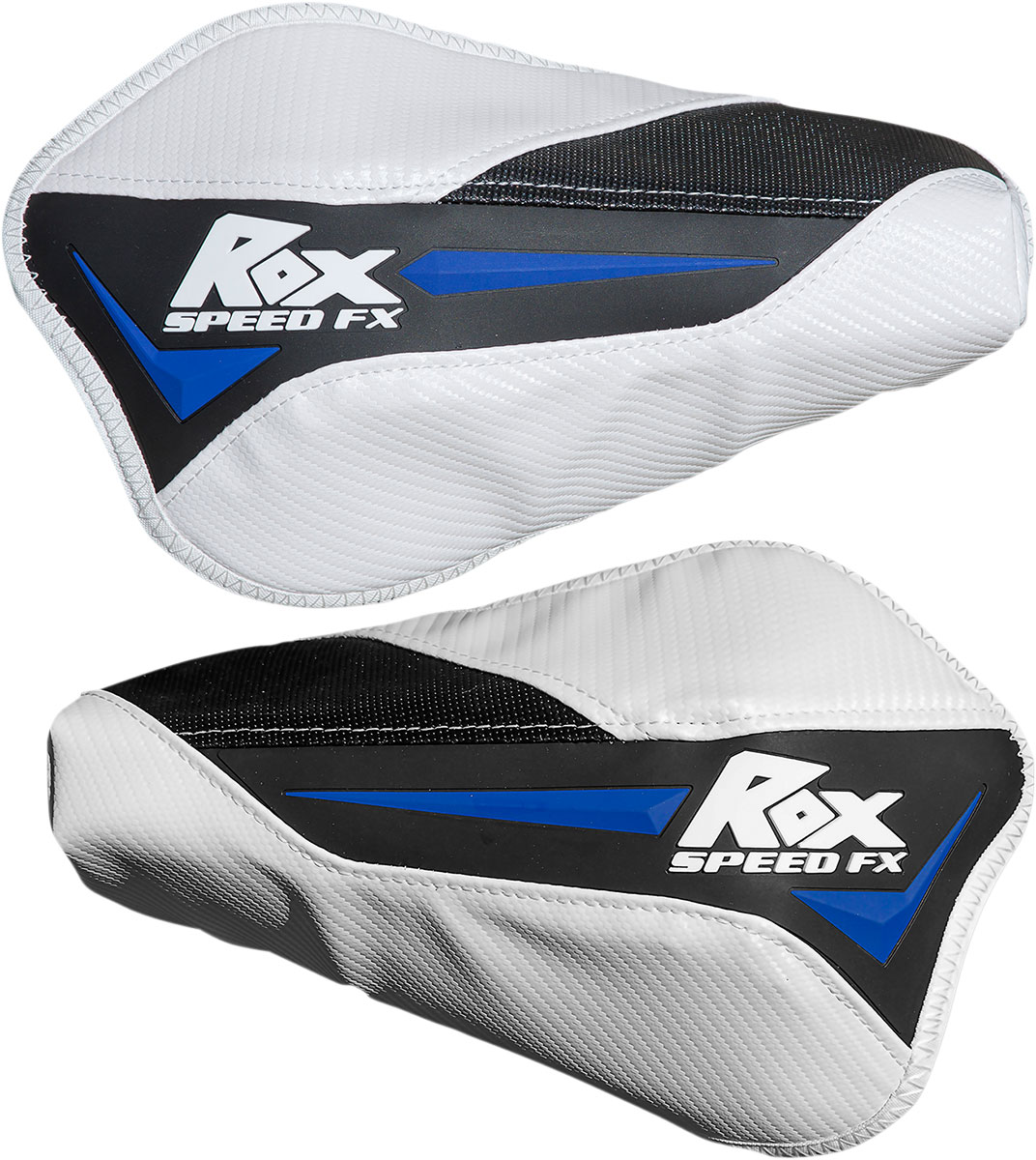 Rox Speed FX FlexTec Handguards w/out Mounts (Black/White