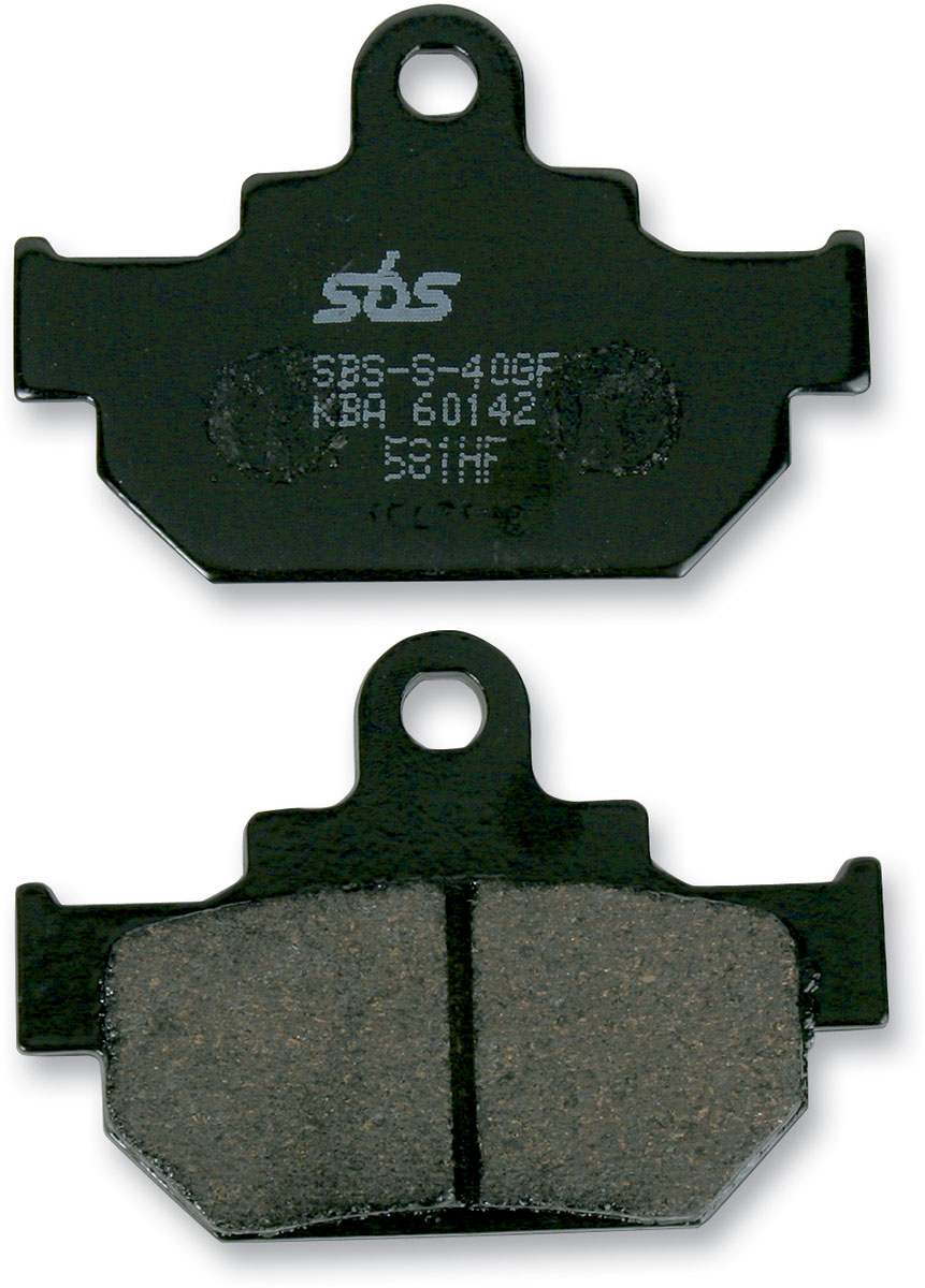 SBS HF Ceramic Motorcycle Brake Pads (581HF)SBS 17211545