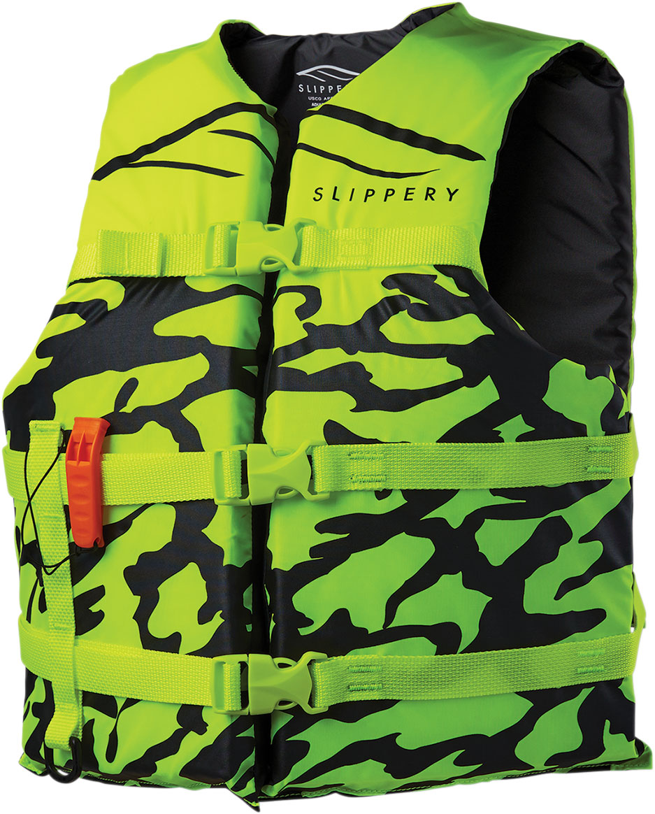 Slippery Wetsuits Impulse Nylon Watercraft Vest / Life Jac