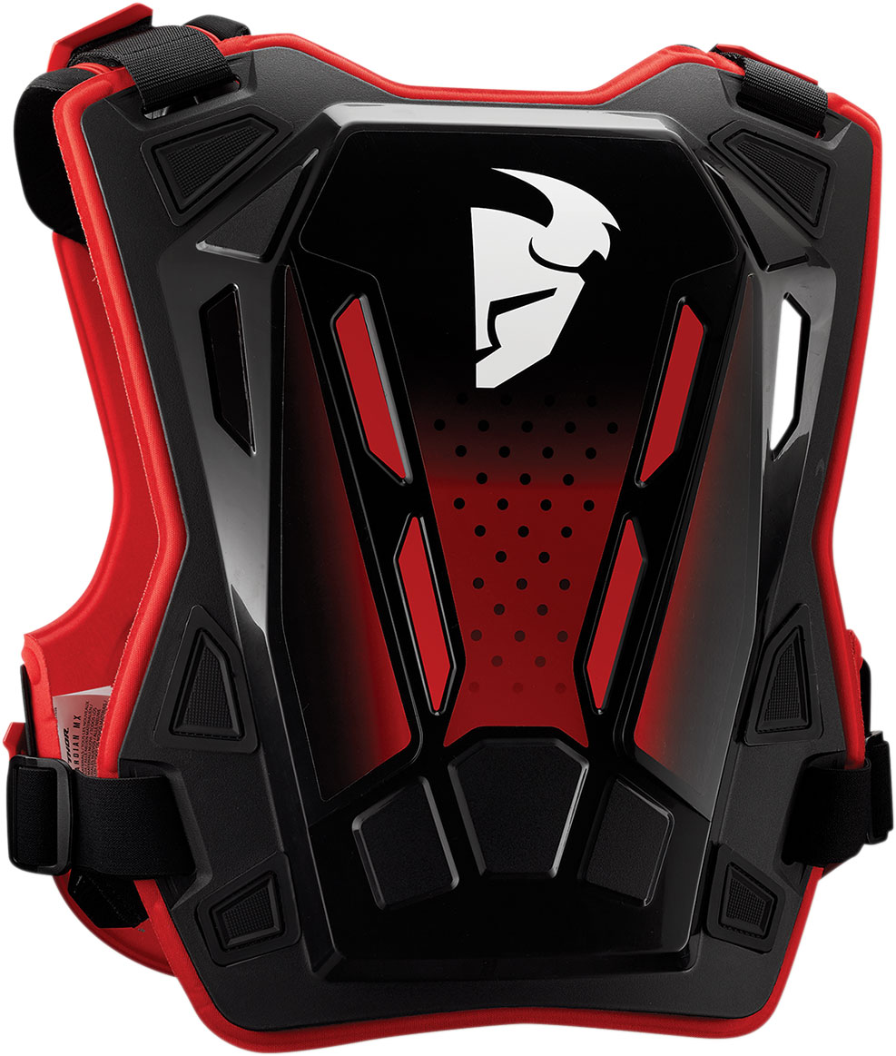 Thor GUARDIAN MX Chest Protector/Roost Guard (Red/Black)THR