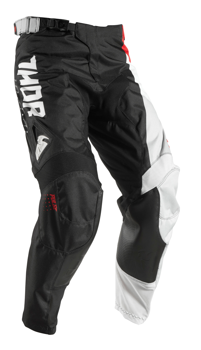 THOR MX Motocross Men's 2017 PULSE AKTIV Pants (Red/Black) Choose Size