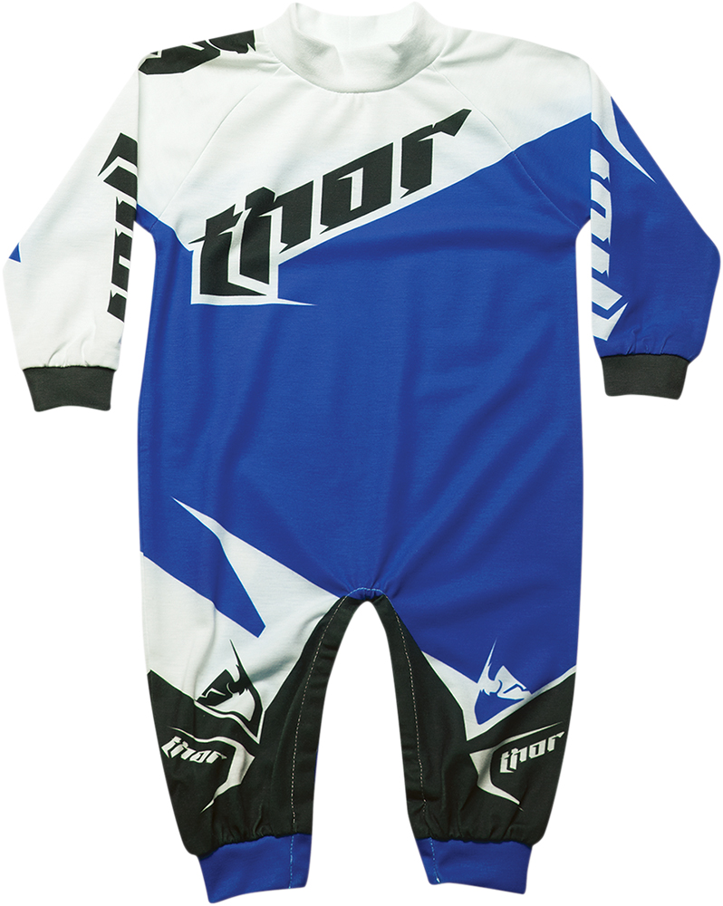 THOR MX Motocross 2016 Infant TILT Pajamas PJS Onsie (Blue) 0-6 Months ...