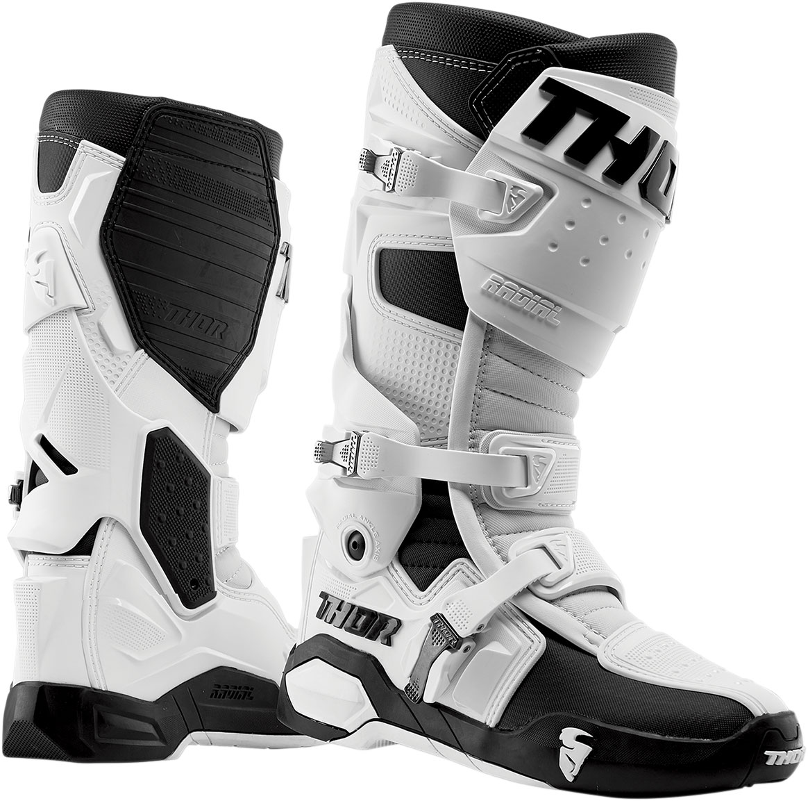 Thor RADIAL Boots (White/Black)THR 341022711P