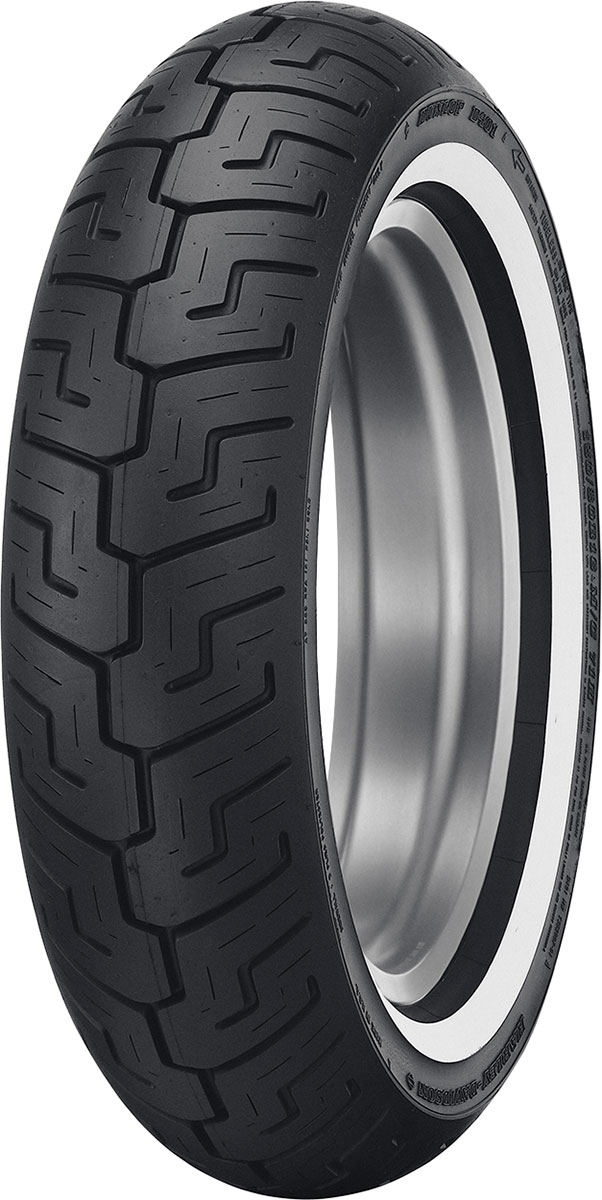 Dunlop D401 Bias Whitewall Rear Tire 150/80B16 (VTwin/Cruis