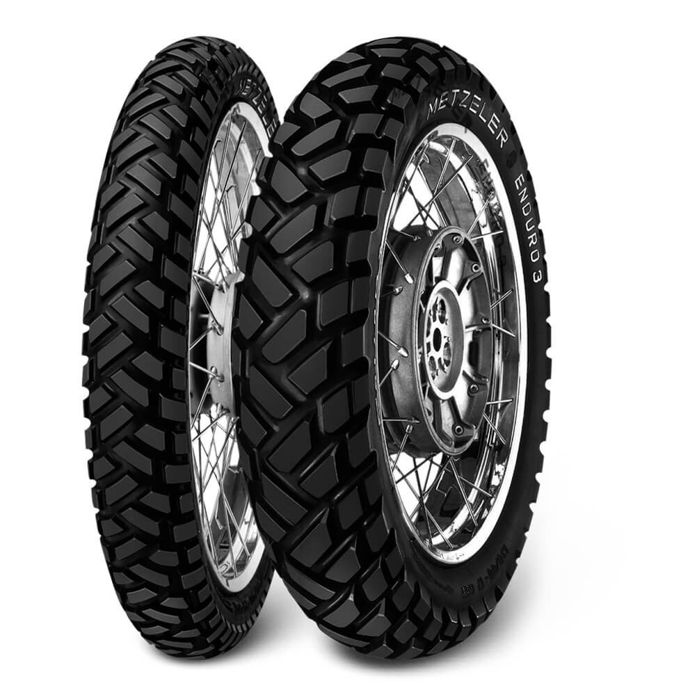 Metzeler ENDURO 3 SAHARA Motorcycle Tire | Rear 120/80 - 18