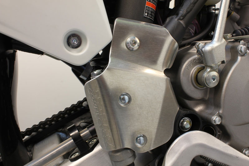 Works Connection Aluminum Frame Guards Kawasaki KX85/KX100