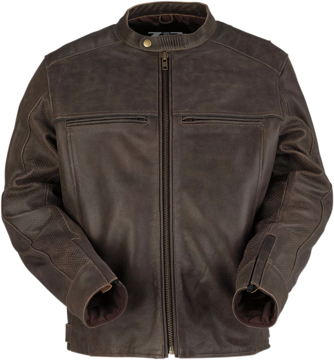 brown riding jacket