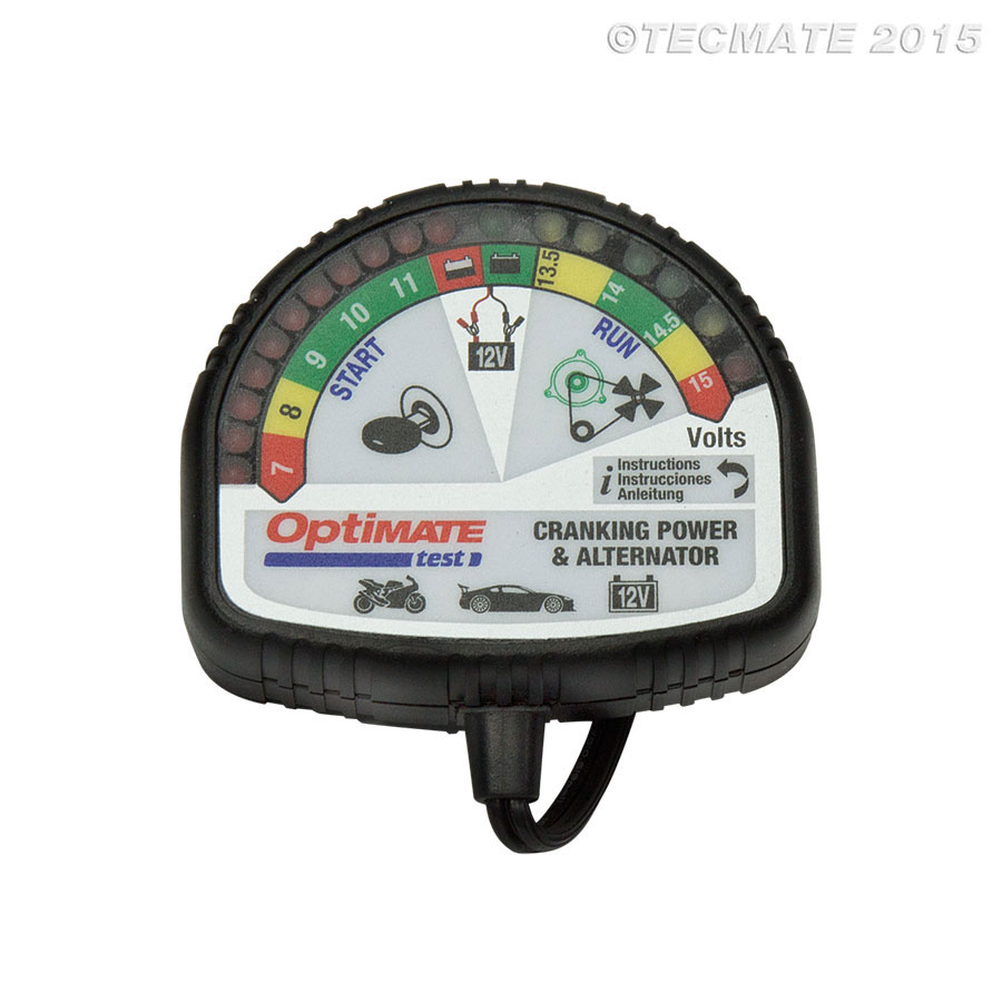 Service Battery Charging System >> Tecmate Optimate Cranking Alternator 12v Charging System Performance Tester Ts 121 Service Battery Charging System >> Tecmate Optimate Cranking Alternator 12v Charging System Performance Tester Ts 121