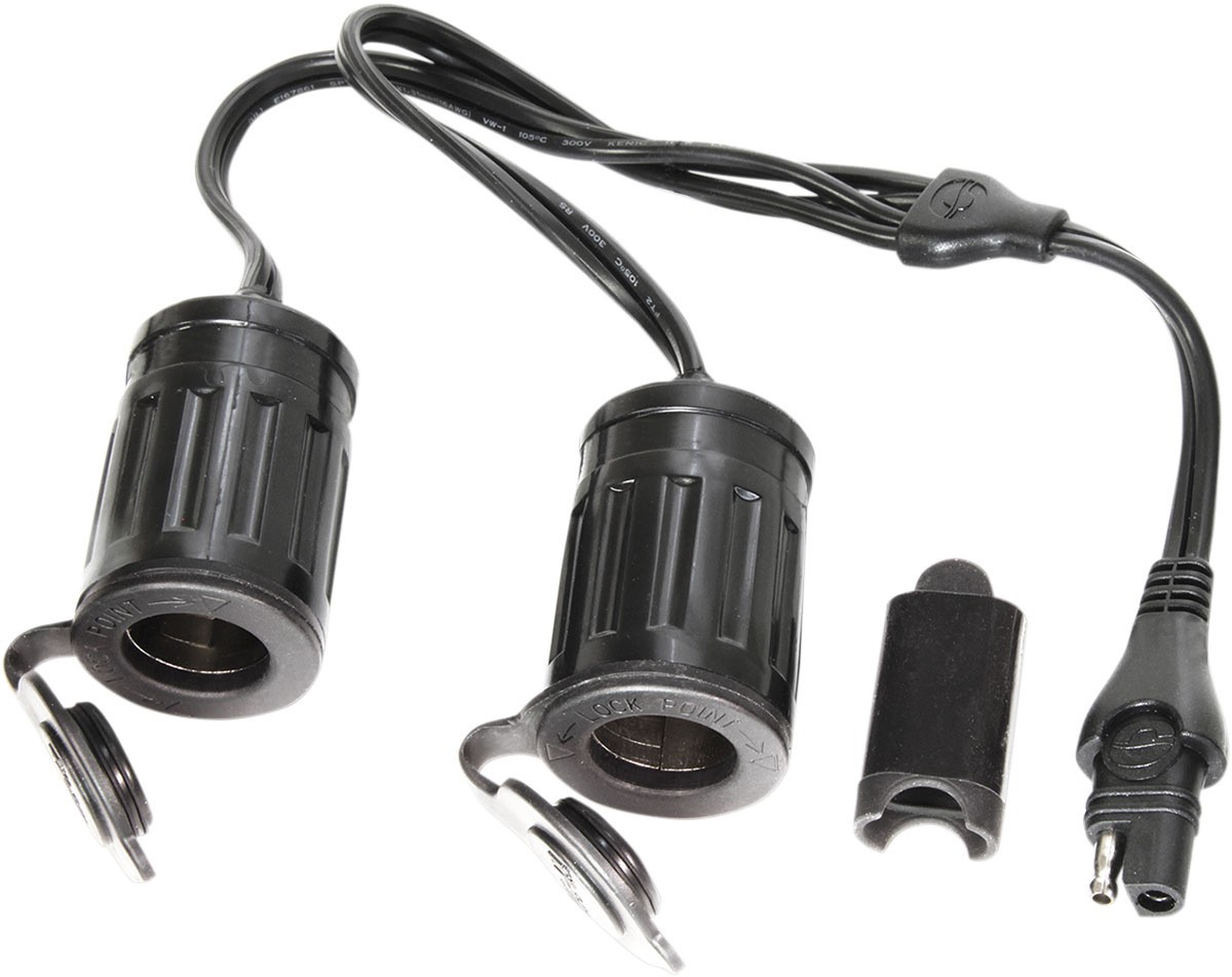 TecMate Optimate Cable O-35, Splitter a Y, da Ingresso SAE a Due uscite Prese CC