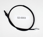MOTION PRO Black Vinyl Speedometer Cable (02-0003)