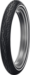 Dunlop D402 Bias Whitewall Front Tire MH90-21 (V-Twin/Cruiser)