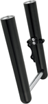 Arlen Ness - 06-504 - Hot Legs Dual Disc Fork Leg Set, Smooth - Black
