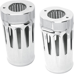 Arlen Ness - 20-012 - Deep Cut Fork Boot Covers, Chrome