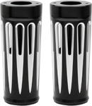 Arlen Ness - 20-029 - Deep Cut Fork Boot Covers (+2in.), Black