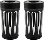 Arlen Ness - 20-034 - Deep Cut Fork Boot Covers, Black