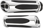 Arlen Ness - 07-052 - Deep Cut Comfort Grips, Chrome