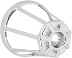 Arlen Ness - 81-105 - Monster Sucker Air Cleaner Cover, Beveled - Chrome