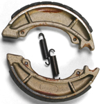 EBC Grooved Brake Shoes / One Pair (814G)
