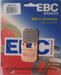 EBC MXS Series Motocross Offroad Race Sintered Brake Pads / One Pair (MXS115)