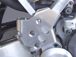 Works Connection Aluminum Frame Guards Yamaha YZ125/YZ250 (Silver) 15-235