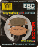EBC SFA HH Double-H Sintered Scooter Brake Pads / One Pair (SFA101HH)