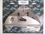 Works Connection Aluminum Radiator Braces 2002 - 2015 Yamaha YZ250 (Silver) 18-074