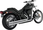 Vance & Hines - 17923 - Big Shots Long 2-into-2 Full Exhaust System (Chrome)