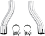 Vance & Hines - 16785 - Tri-Glide Adapter Kit for Dual Headers (Chrome)