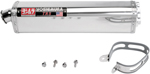 YOSHIMURA TRS Bolt-On Stainless Steel Exhaust System (Stainless Muffler w/ Stainless End Cap) 2004-2005 Suzuki GSX-R600
