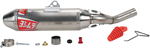 YOSHIMURA RS-2 Signature Stainless Slip-On Exhaust System (Aluminum Muffler w/ Stainless End Cap) 2003-2006 Kawasaki KFX400