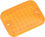 Drag Specialties Replacement Lens for Drag-Ness FM1 Marker Light PART #DS-280163/DS-280104 (Amber) Sold Each