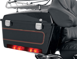 Drag Specialties Tour-Pak Side Lens Kit (Smoke Lens/Red Bulbs)