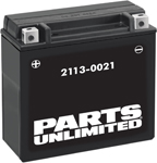 Parts Unlimited AGM Maintenance-Free Battery YTX16CLB-BS 1.05 LTR (2113-0043)