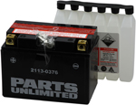 Parts Unlimited AGM Maintenance-Free Battery YTZ12S-BS (2113-0376)