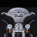CIRO LED Bat Blades Running Lights/Turn Signals for 96-05 Harley-Davidson FLHT (45100)