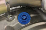 Works Connection Aluminum Oil Filler Plug Kawasaki/Suzuki (Blue) 24-012