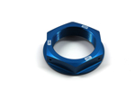 Works Connection Steering Stem Nut Honda (Blue) 24-300