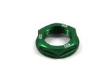Works Connection Steering Stem Nut Kawasaki (Green) 24-338