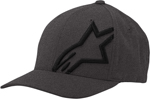 Alpinestars CORP SHIFT 2 Curved Bill Flex Fit Hat/Cap (Grey/Black)